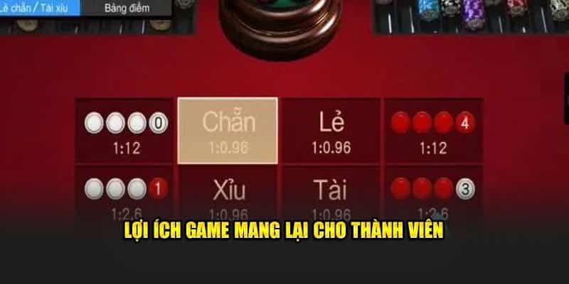 Lợi ích game mang lại cho thành viên